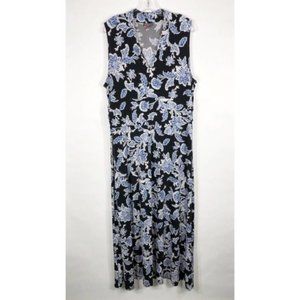 Vince Camuto Plus Sz 2X Maxi Dress Woodblock